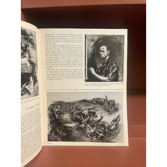 Vintage May 1946 MAGAZINE OF ART: The American Federation of Arts - Picture 3 of 3